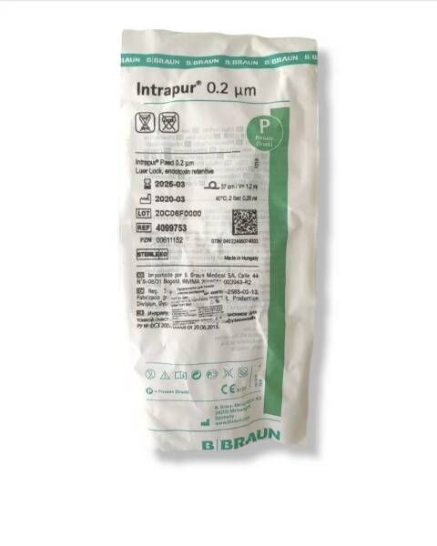 Инфузионный фильтр для тонкой очистки B.Braun Intrapur Paed (Б.Браун Интрапур Пэд) 0.2 мкм, 10 шт 4099753