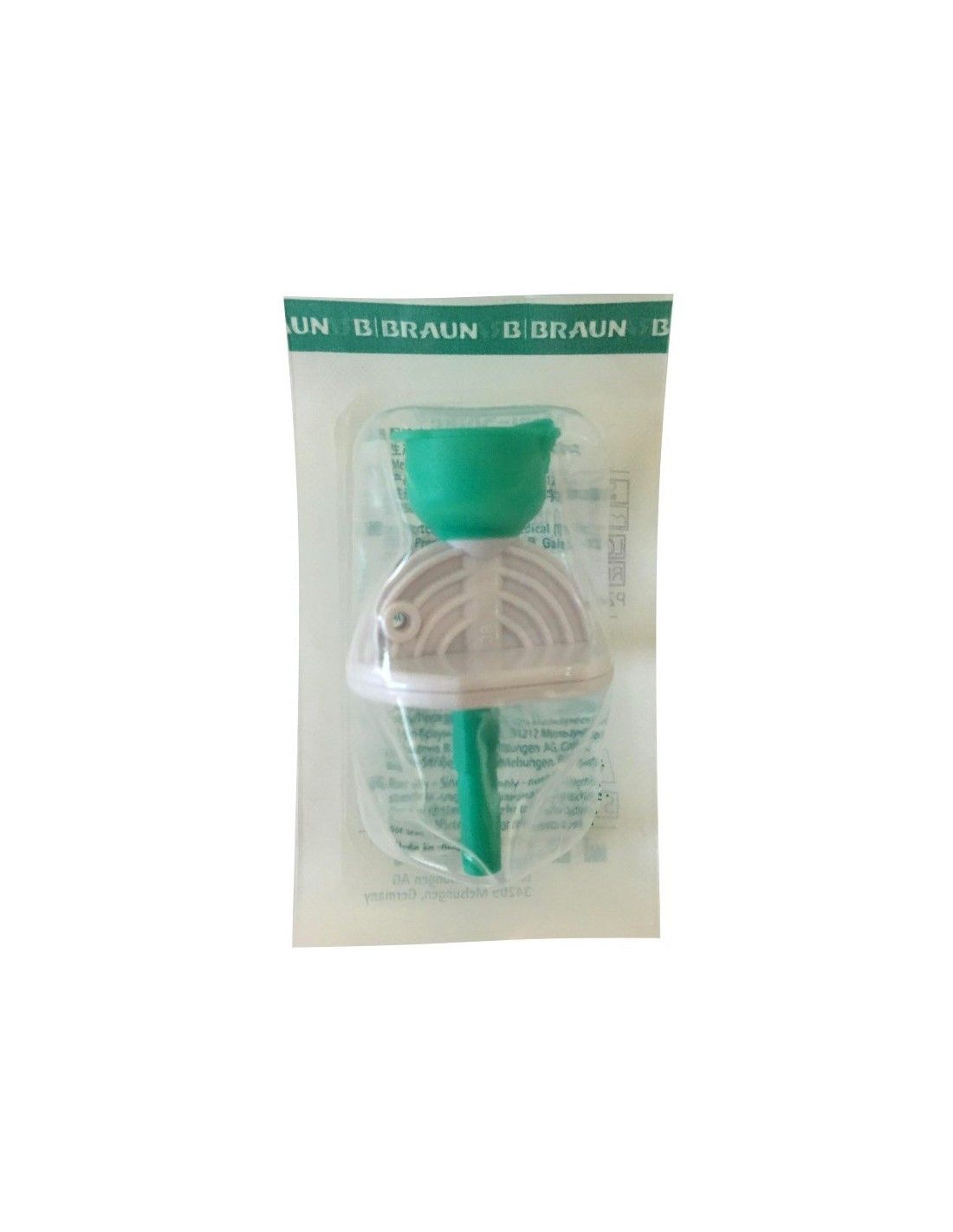 Mini-Spike B.Braun. Миниспайк Б.Браун. Канюли аспирационные, зеленый, 5шт 4550242