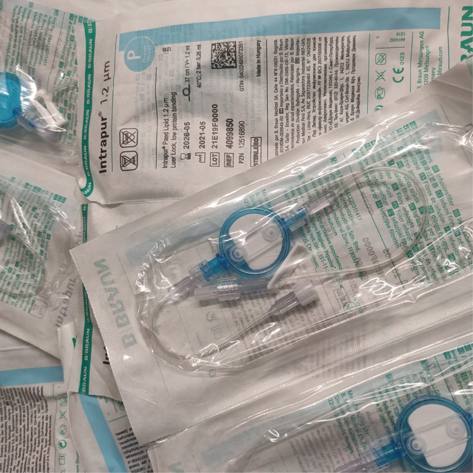 Инфузионный фильтр для жировых эмульсий B.Braun Intrapur Paed Lipid(Б.Браун Интрапур Пэд Липид) 1.2 мкм, 50 шт 4099850