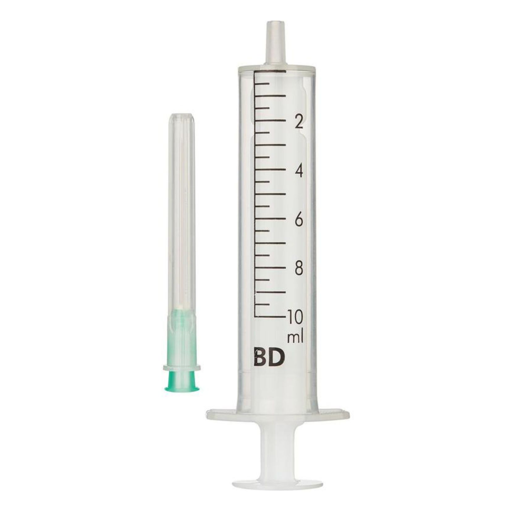 Дискардит Шприц 10мл двухкомпонентный с иглой 21G (0,8 х 40 mm) Луер Слип / BD Discardit II 10 штук 301783