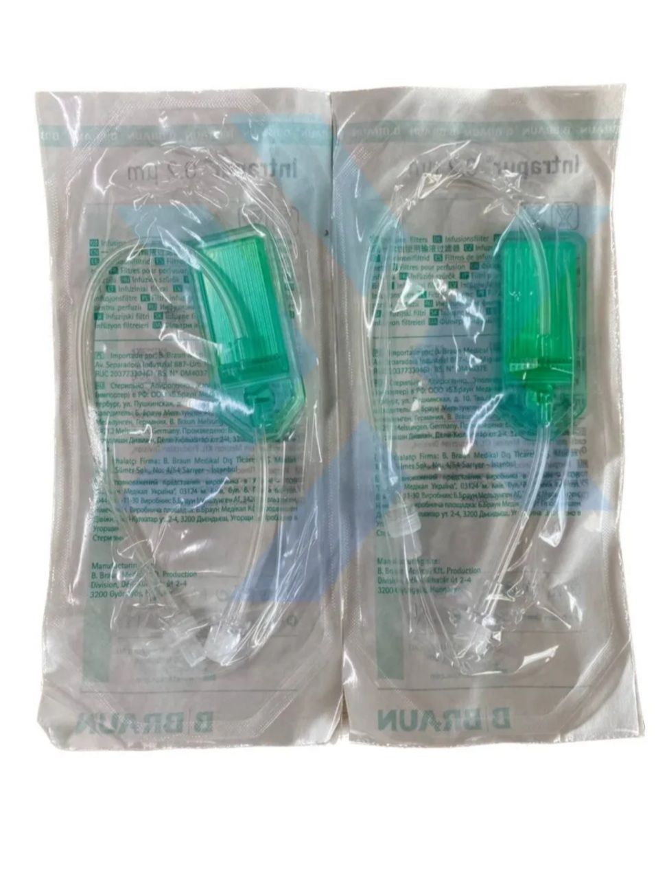 Инфузионный фильтр для тонкой очистки B.Braun Intrapur Plus (Б.Браун Интрапур Плюс) 0.2 мкм без ПВХ, 50 шт 4183916