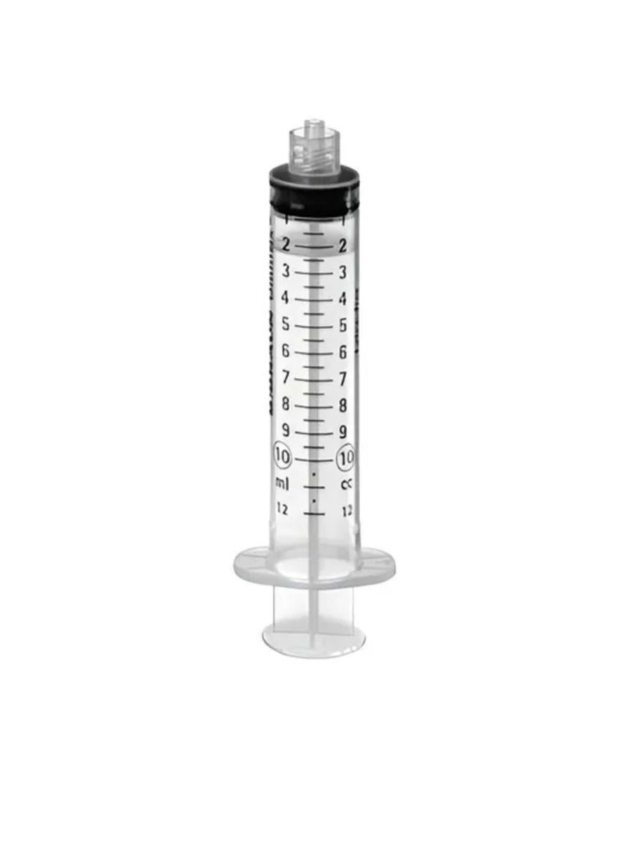 Шприц 10 мл B.Braun Omnifix Luer Lock Solo без иглы, Омнификс, 10 шт 4617100V