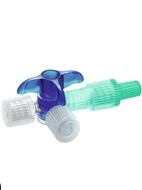 Кран трехходовый B.Braun Discofix C (Б.Браун Дискофикс С) для регулирования направлений инфузионных потоков, 5 шт RU16494C