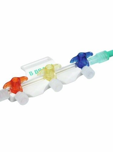 Блок из трех кранов трехходовых B.Braun Discofix C (Б.Браун Дискофикс С) для регулирования направлений инфузионных потоков, 1шт 16600С